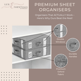 Premium Foldable Sheet Organisers - 50% OFF + 🎁FREE GIFT🎁