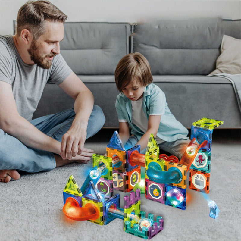 Montessori Magnetic Building Tiles