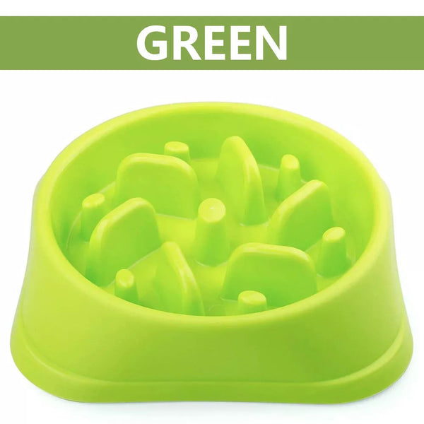 Anti-Slip Slow Feeder Pet Bowl